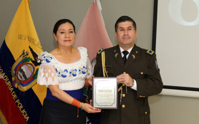 Sesión Solemne conmemorativa por el 87° aniversario de profesionalización y 179 años de institucionalización de la Policía Nacional del Ecuador